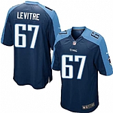 Nike Men & Women & Youth Titans #67 Levitre Navy Blue Team Color Game Jersey,baseball caps,new era cap wholesale,wholesale hats